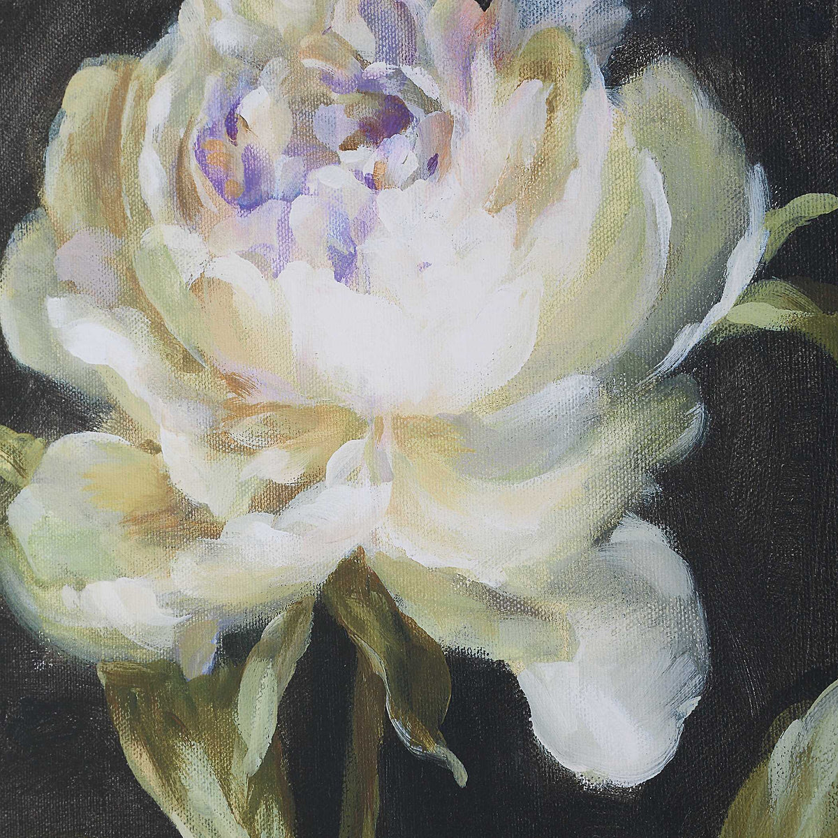 Florals On Black Framed Prints (Set of 4) by Uttermost - View 5