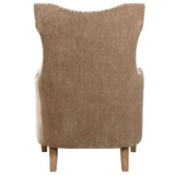 Kiango Animal Pattern Armchair - Light Brown / White by Uttermost - View 4