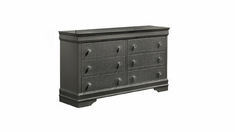 Blaze Upholstered Modern Style 4 Pc Twin Bedroom Set with LED Headboard Made with Wood in Metallic Gray(NJ INVENTORY) - sold by Home Elegance USA