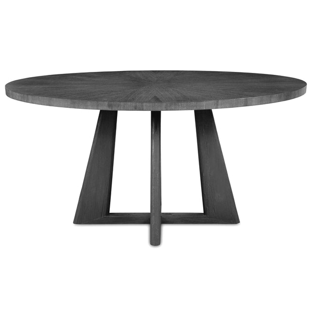Pulsar Round Walnut Dining Table - Gray by Uttermost - View 1