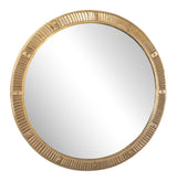 Heart Of Gold Round Mirror by Uttermost - View 3