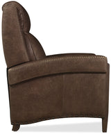 Whitton Power Recliner With Power Headrest - Dark Brown by Hooker Furniture - View 5