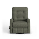 Devon Transitional Fabric Swivel Gliding Recliner | Flexsteel