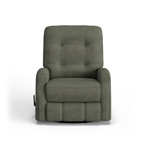 Devon Transitional Fabric Swivel Gliding Recliner | Flexsteel