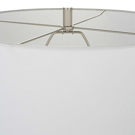Breton Nautical Stripe Table Lamp - White by Uttermost - View 7