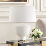 Maisie White Table Lamp by Uttermost - View 3