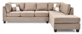 Malone G634B-SC Sectional ( 3 Boxes) , MOCHA