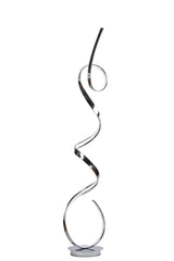 Amsterdam LED Dimmable 63" Floor Lamp // Chrome  | Finesse - Home Elegance USA