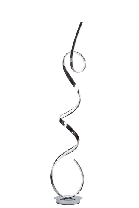 Amsterdam LED Dimmable 63" Floor Lamp // Chrome  | Finesse - Home Elegance USA