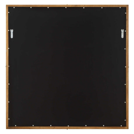 Garonne Square Walnut Mirror - Dark Brown by Uttermost - View 6
