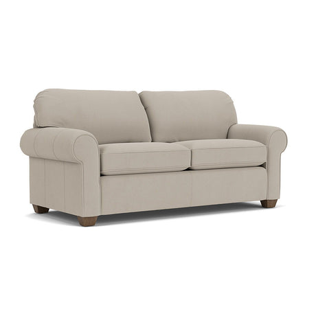 Thornton Leather Stationary Full Sleeper | Flexsteel