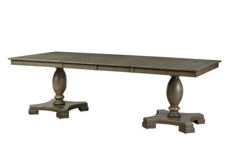 Waylon Gray Oak Finish 7PCs Dining Room Set - sold by Home Elegance USA