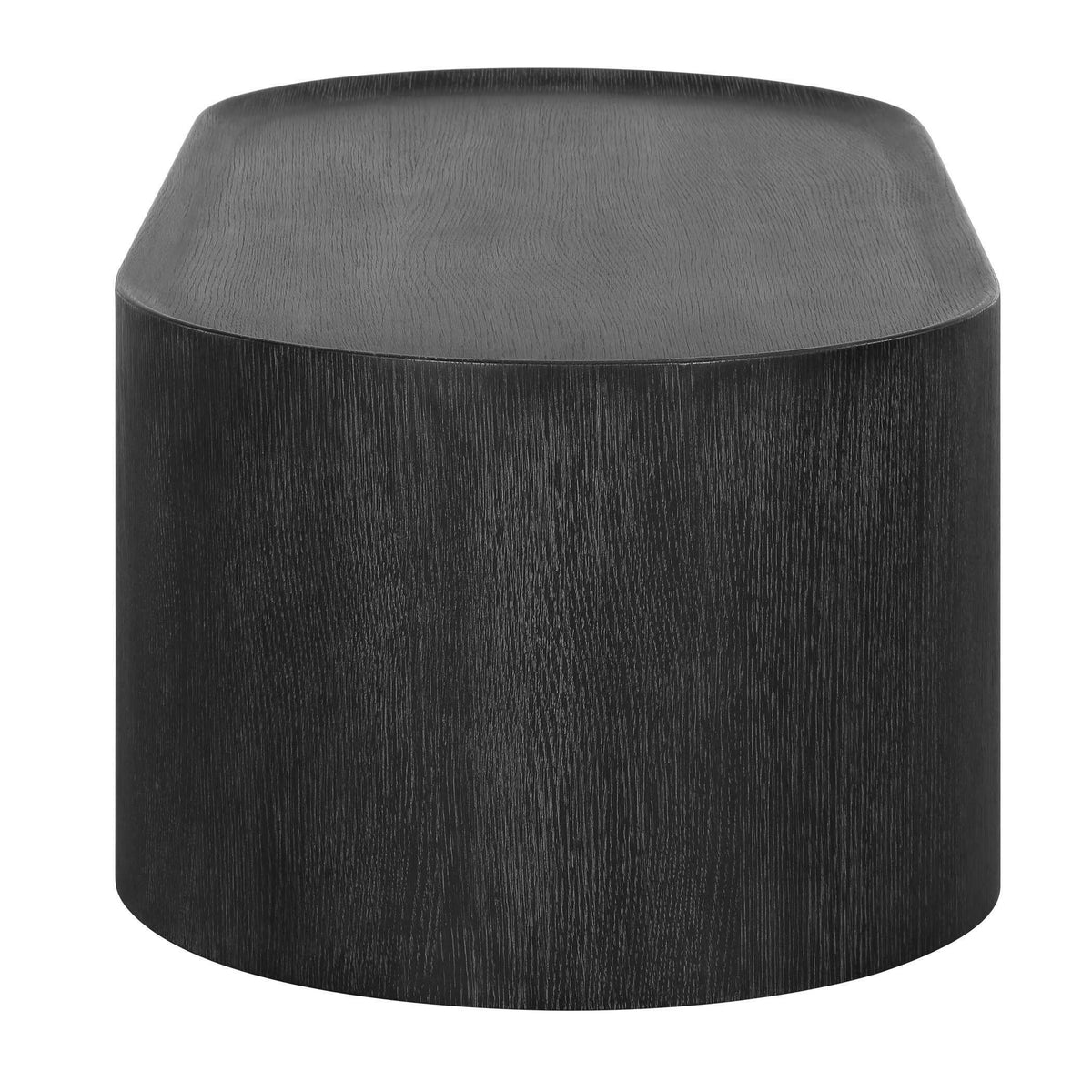 Isbell Coffee Table - Black by Uttermost - View 6