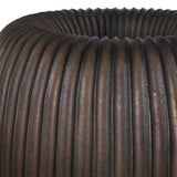Vector Ridge Indoor-Outdoor Planter - Bronze by Uttermost - View 4