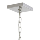 Euclid 6 Light Cube Pendant Nickel - Silver by Uttermost - View 5