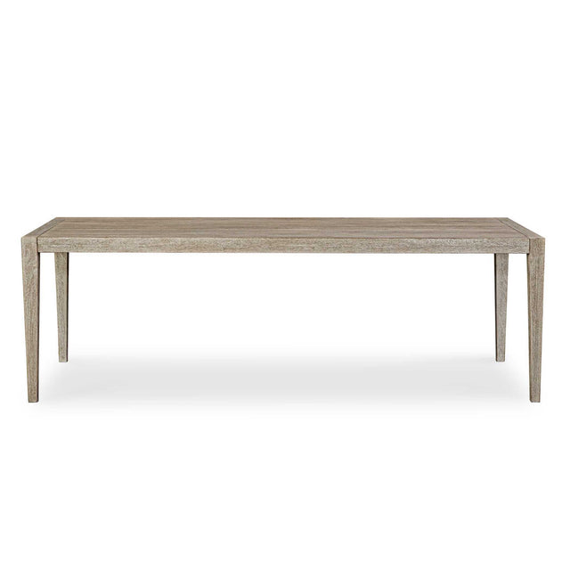 Kirkham Wooden Outdoor Dining Table Woodtone - Light Brown by Uttermost - View 1