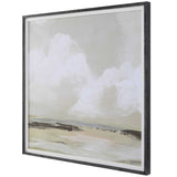 Soft Clouds Framed Print - Silver by Uttermost - View 4