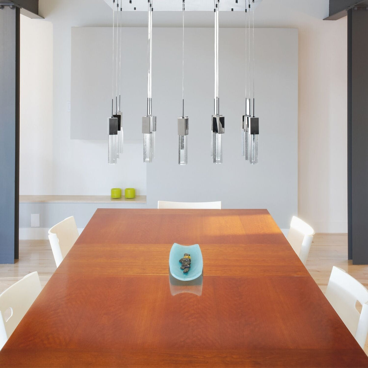 Rectangular Crystal Chandelier // 15 Light  | Finesse -  Home Elegance USA