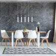 Acrylic Cylinder Chandelier // 5 Light  | Finesse - sold by Home Elegance USA