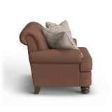 Bay Bridge Fabric Loveseat, Nailhead Trim | Flexsteel