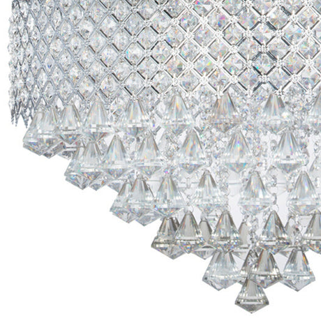 Cinderella Crystal Round Chandelier // 12 Light  | Finesse -  Home Elegance USA