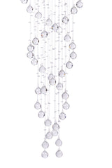 Crystal Chandelier Double Helix// 12 Light  | Finesse