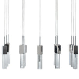 Rectangular Crystal Chandelier // 15 Light  | Finesse -  Home Elegance USA