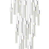 Rectangular Crystal Chandelier // XL 25 Light  | Finesse -  Home Elegance USA