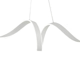 Copenhagen LED Chandelier // White  | Finesse -  Home Elegance USA