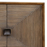 Bottom Line 2 Door Wood Cabinet Woodtone - Dark Brown by Uttermost - View 7