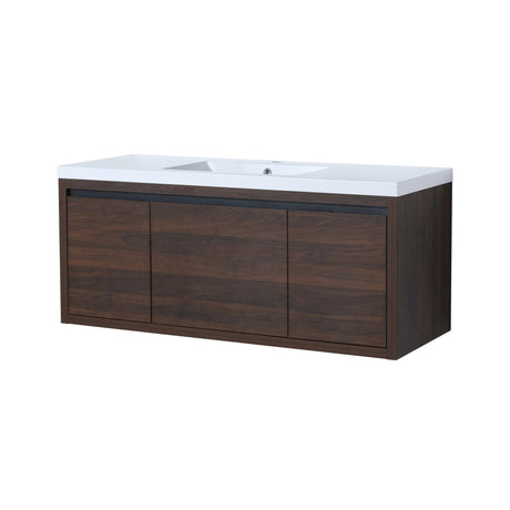 48 Inch Bathroom Cabinet With Sink,Soft Close Doors and Drawer,Float Mounting Design,48x18 - BVC00948CAW(KD - Packing) - W99984813 - image - 9