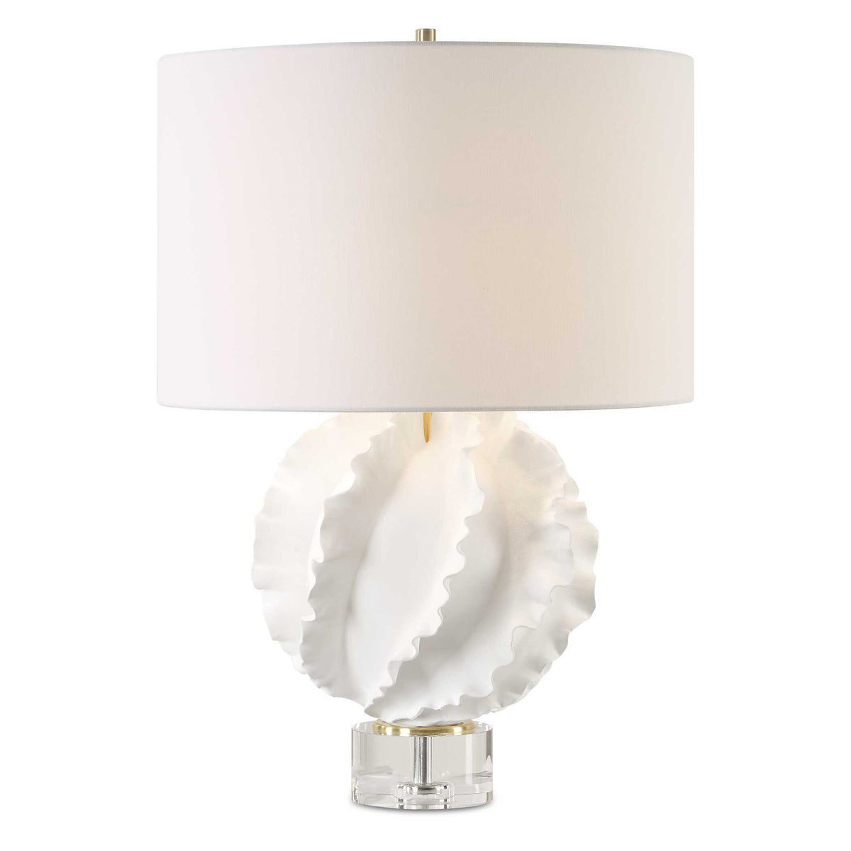 Saylor White Table Lamp by Uttermost - View 1