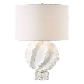 Saylor White Table Lamp by Uttermost - View 1