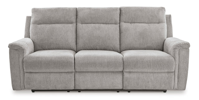 Ashley Ash Barnsana Reclining Power Sofa - Chenille - 3320187 - Home Elegance USA - 1