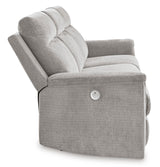 Ashley Ash Barnsana Reclining Power Sofa - Chenille | Home Elegance USA