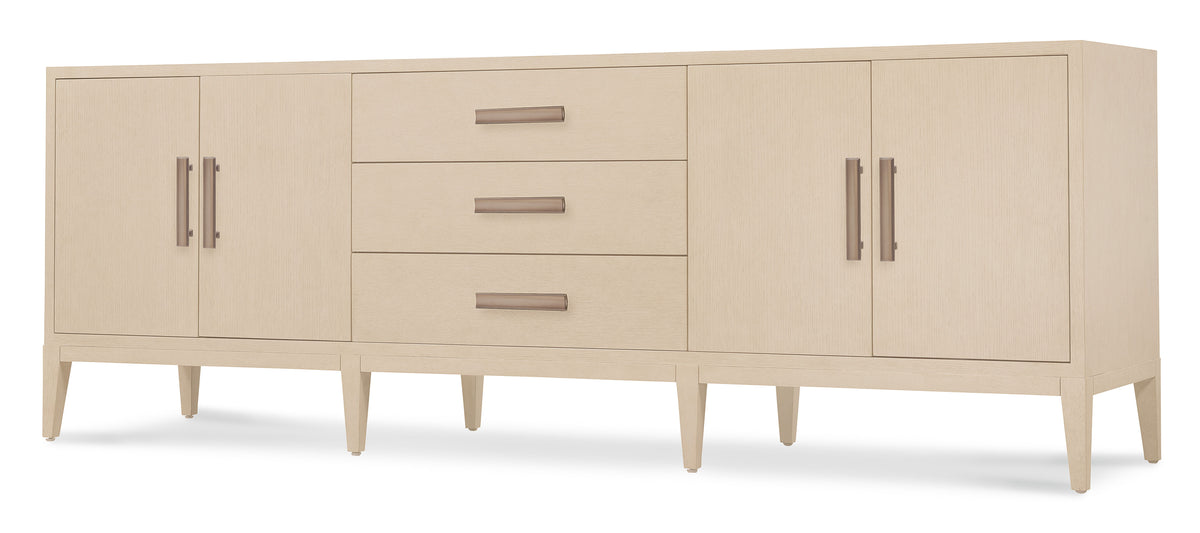 Westwood Credenza Polished Limestone - Beige by Hooker Furniture - View 3