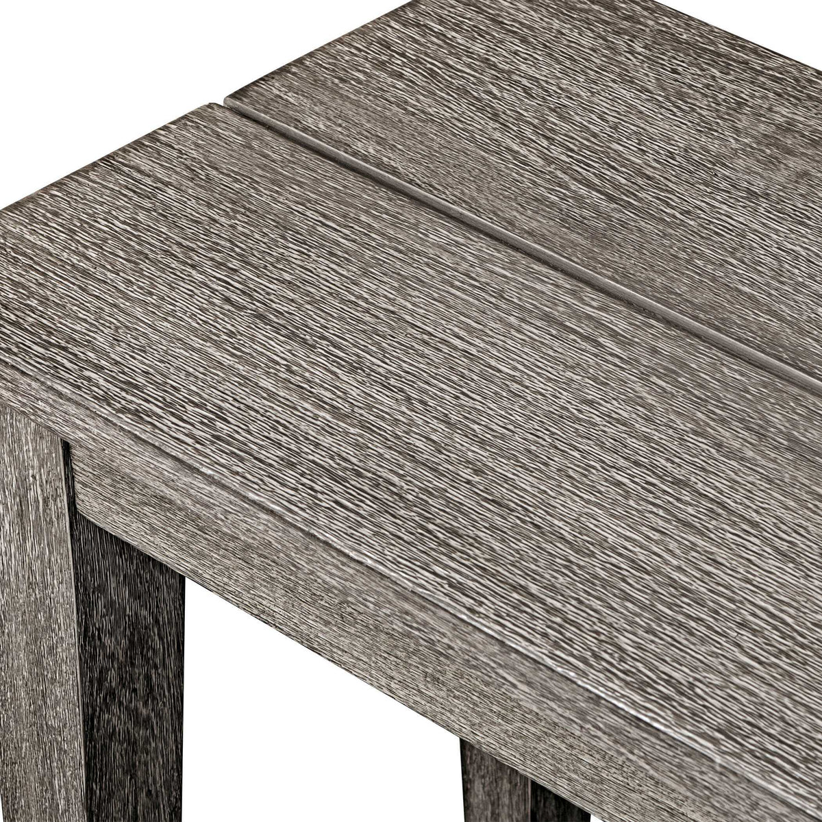Forsyth Outdoor Bench - Dark Gray by Uttermost - View 7