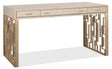 Writing Desk Polished Limestone - Beige / Gold by Hooker Furniture - View 1