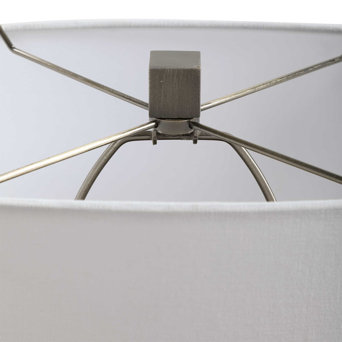 Relic Table Lamp Aged Gold - Light Brown / Silver by Uttermost - View 7