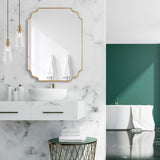 Lennyn Gold Vanity Mirror by Uttermost - View 2