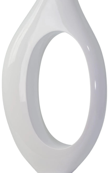 Trombone Vase // Small White  | Finesse - sold by Home Elegance USA
