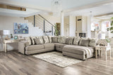 Angelia - Sectional - Light Gray - SM5182 - SECT - Home Elegance USA - 1