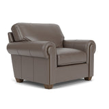 Carson Leather Chair, Nailhead Trim | Flexsteel