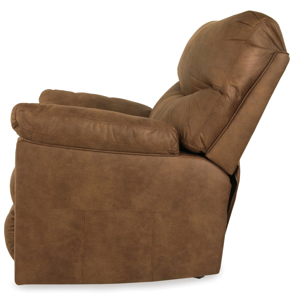 Ashley Bark Boxberg Rocker Recliner - Faux Leather | Home Elegance USA