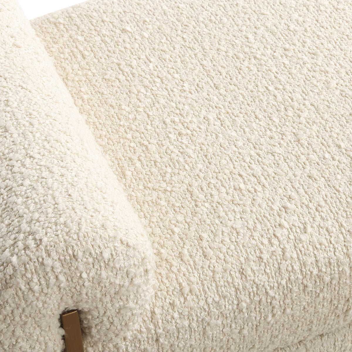 Bolster Bench - White by Uttermost - View 6