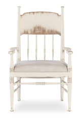 Americana Upholstered Seat Arm Chair (Set of 2) - White by Hooker Furniture - View 9