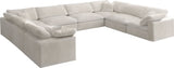 Cozy - Modular Sectional Cloud 8 Piece - Beige - 634Cream - Sec8A - Home Elegance USA - 1