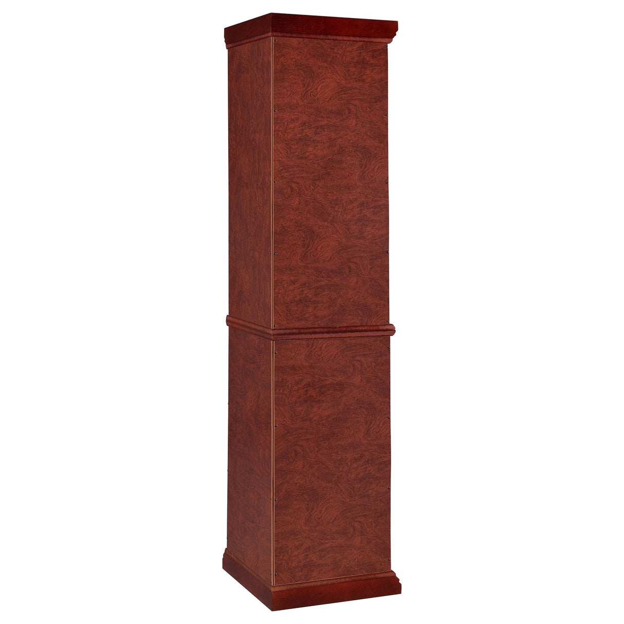 Appledale 6 - shelf Corner Curio Cabinet Medium Brown | Coaster | Home Elegance USA