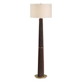 Forage Floor Lamp Dark Oak - Dark Brown / Gold by Uttermost - View 1