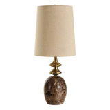 Percy Marble Buffet Lamp Brass / Brown - Dark Brown / Gold by Uttermost - View 3